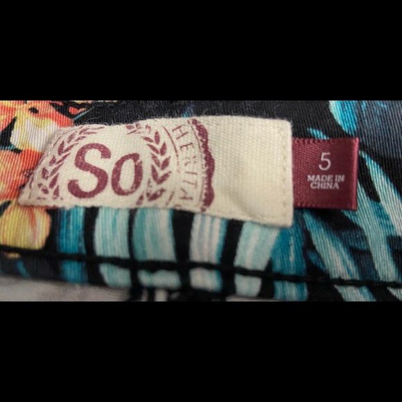 Tropical Print SO shorts - Picture 4 of 4